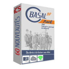 Basal20 Pack est destiné aux artisans Ce logiciel est monoposte et permet de gérer du devis à la facture sans effort.